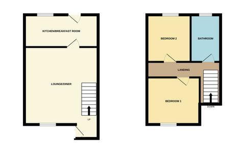 2 bedroom terraced house for sale, Lambton Street, Langley Park, DH7