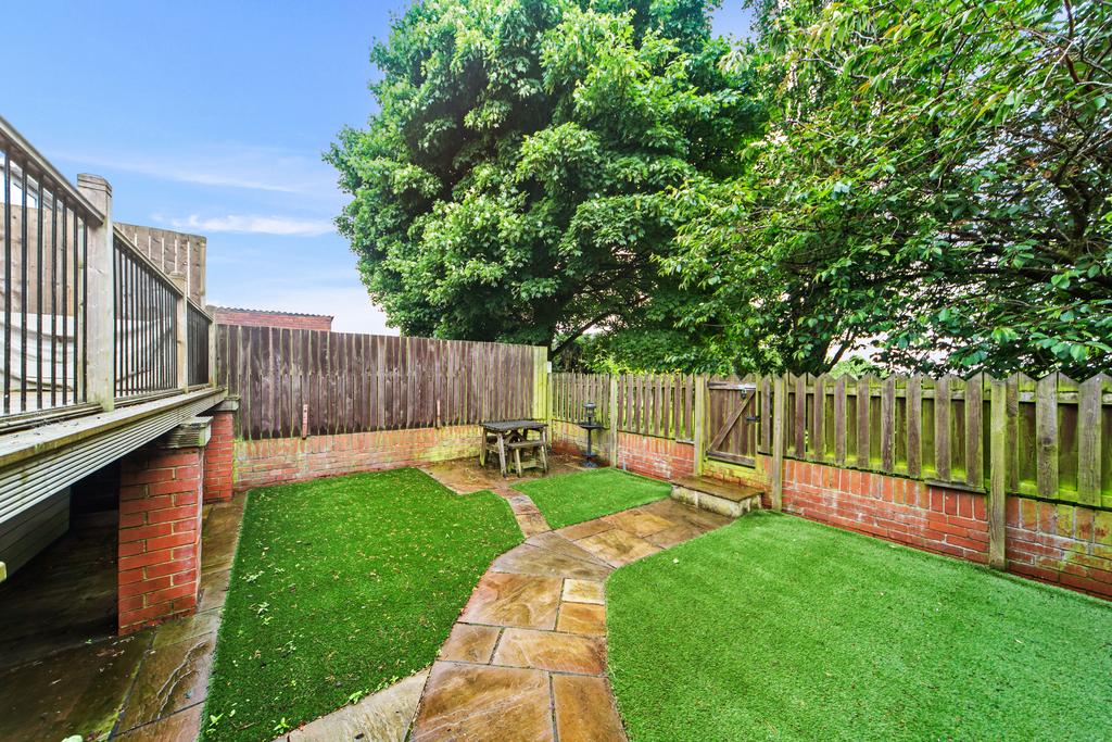 Rear garden