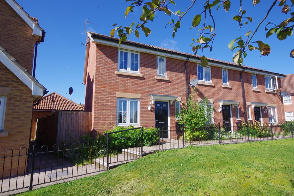 Meek Road, Newent 3 bed end of terrace house for sale £227,995