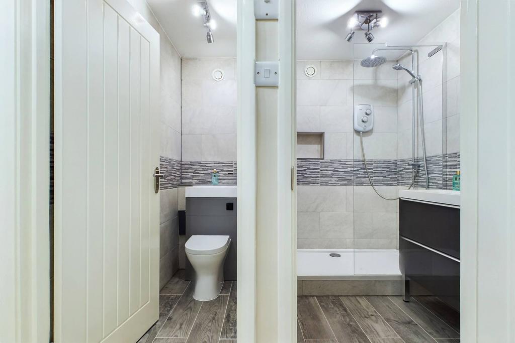 Separate W/C and shower room