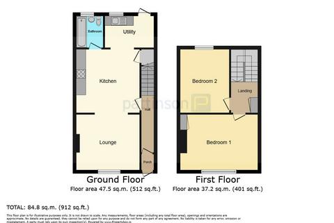 2 bedroom terraced house for sale, St. Nicholas Terrace, Peterlee, Durham, SR8 3DL