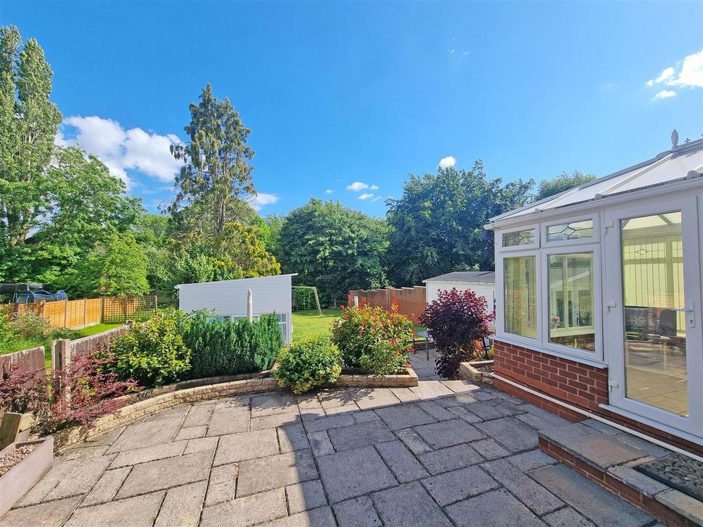 Rear garden