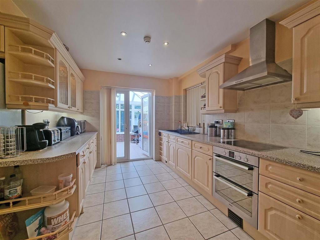 Extended kitchen