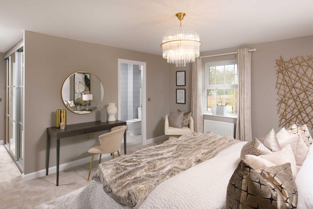 David Wilson Homes Main Bedroom