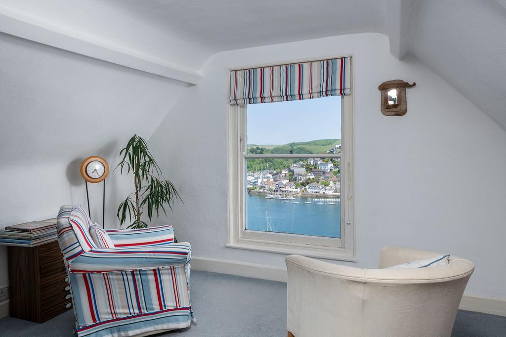 View from Bedroom 3 - Woodend, Above Town,...