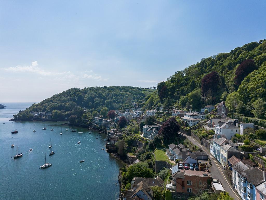 Drone shot - Woodend, Above Town, Dartmouth