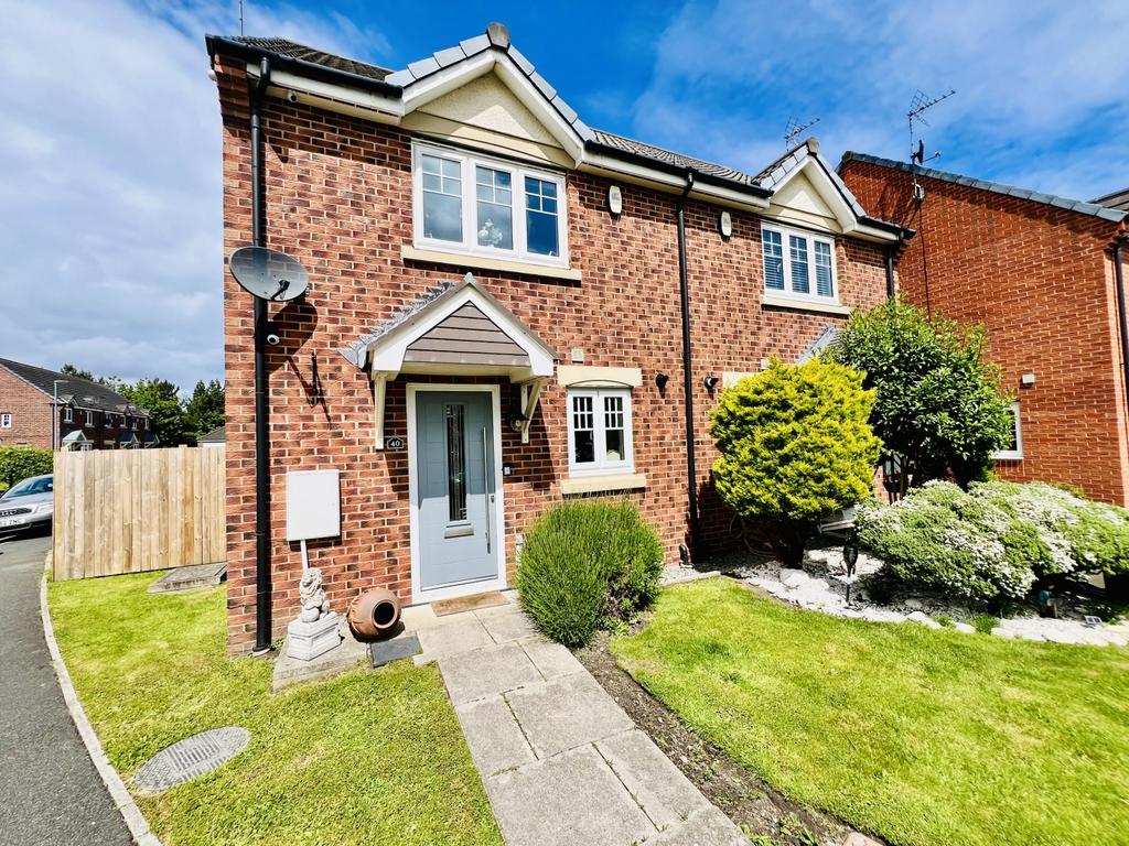 Beadnell Drive, Seaham, County... 2 bed semidetached house for sale