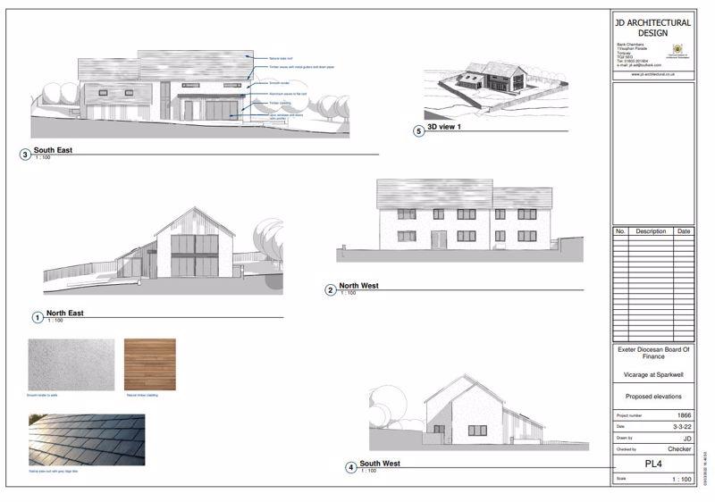 Proposed elevations