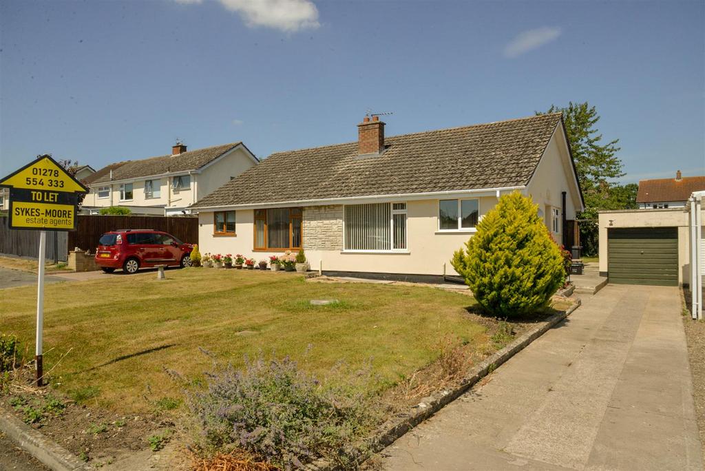 Park Crescent, Cossington Bridgwater TA7 2 bed semidetached bungalow