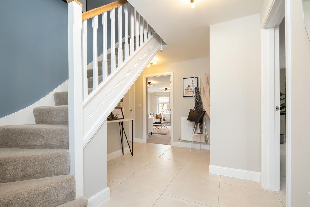 DWH NT Sawbridge Park Layton show home hallway