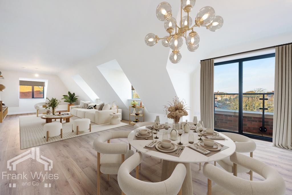 Penthouse - Dining   Living Area