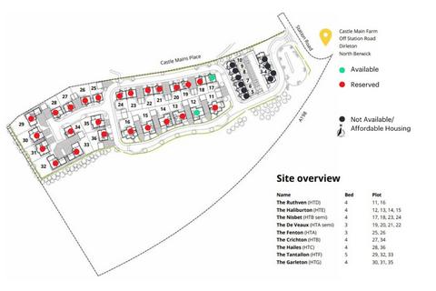 3 bedroom end of terrace house for sale, Castlemains Development, Dirleton, East Lothian, EH39 5EF