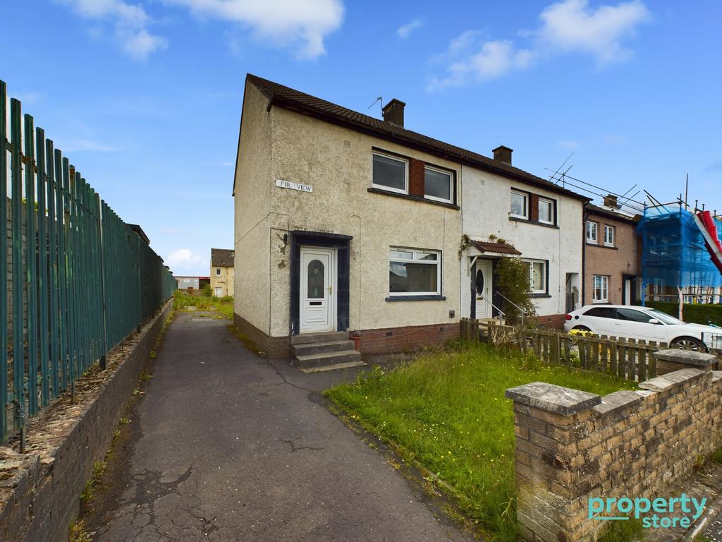 Fir View, Calderbank, North... 2 bed end of terrace house for sale £