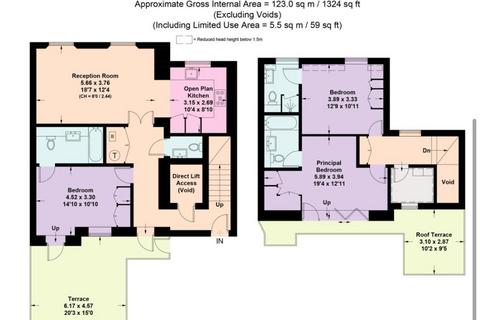 3 bedroom apartment to rent, London W1K