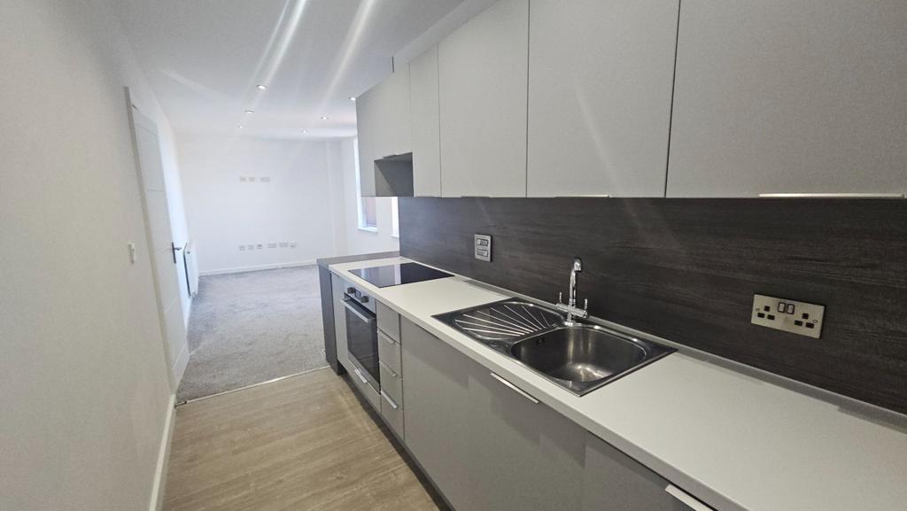 Open plan kitchen