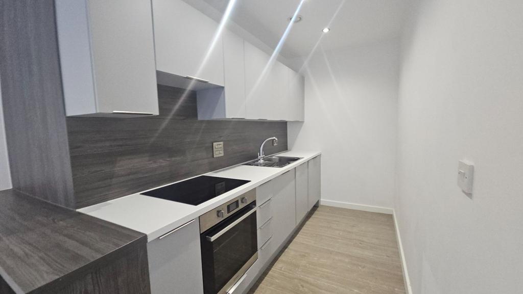 Open plane kitchen