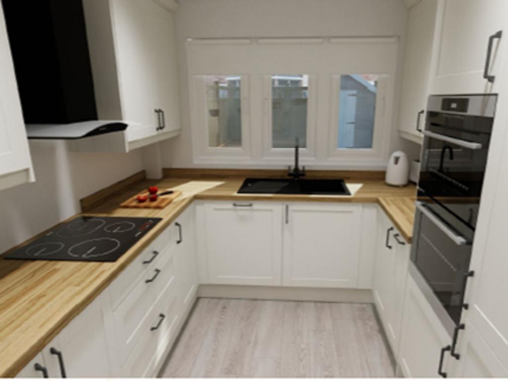 CGI of new kitchen