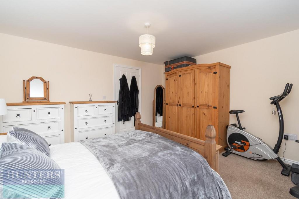 Second floor: bedroom one