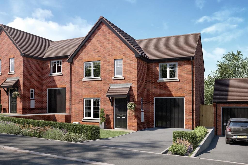 Artist impression of the Amersham home