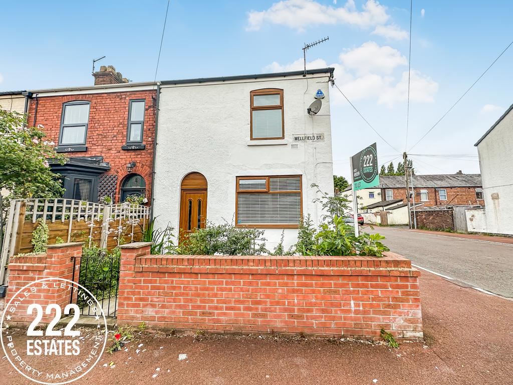 Wellfield Street Warrington 3 bed end of terrace house £975 pcm (£225 pw)
