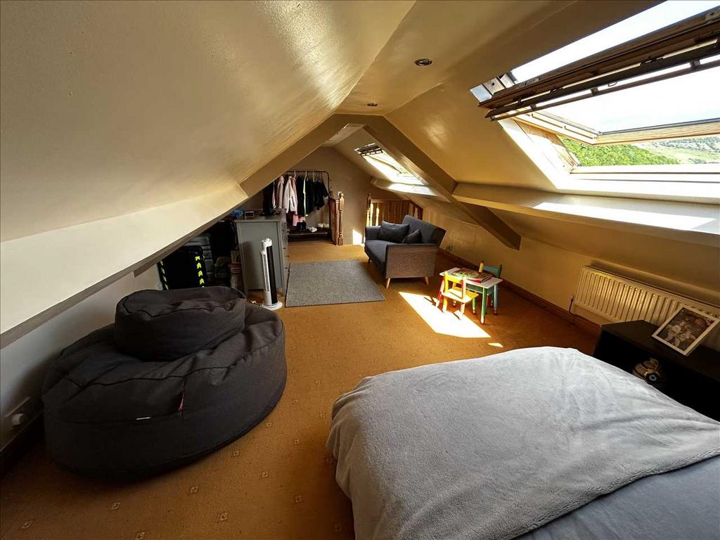 Attic with fixed