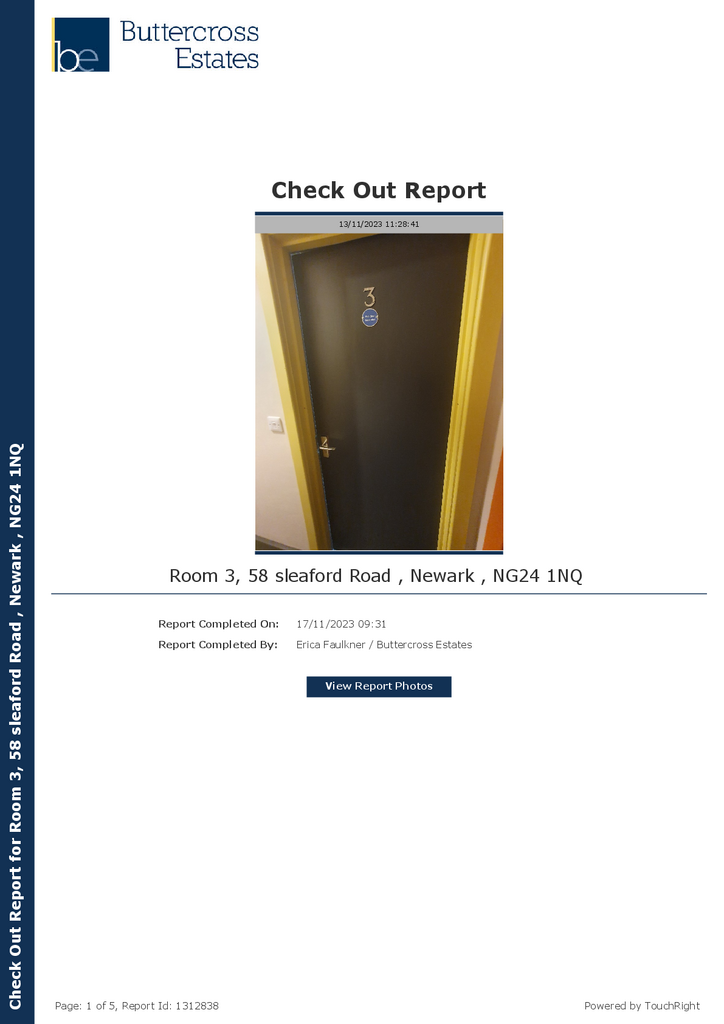 2023-11-24 16 32 00 Check Out Report Room 3, 58 sl