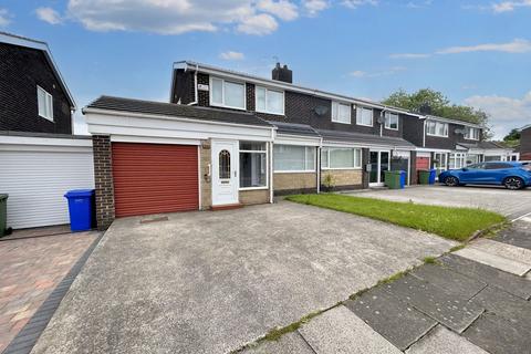 3 bedroom semi-detached house for sale, Monkside, Cramlington, Northumberland, NE23 6JU