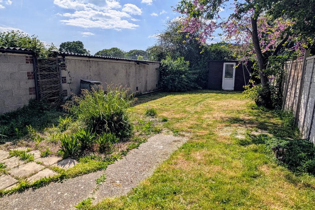 Rear garden