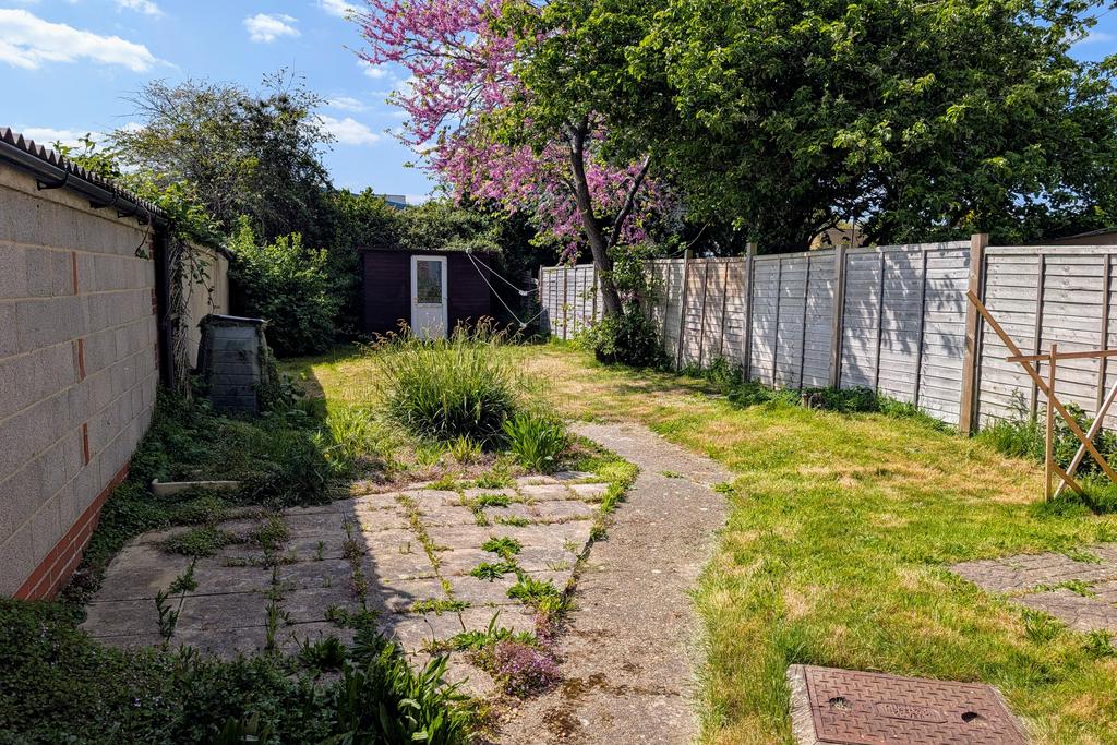 Rear garden