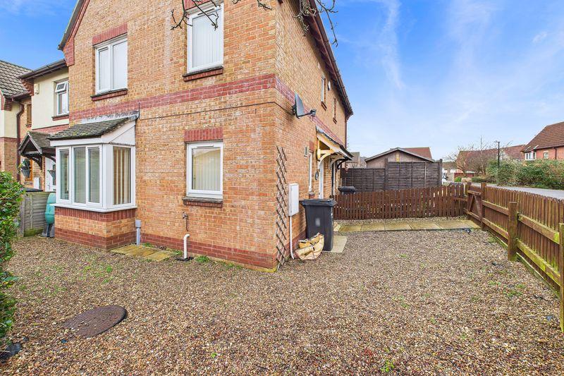 Front shot of garden