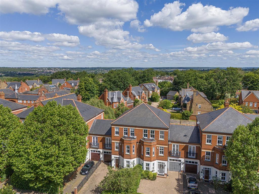 Aerial view, land