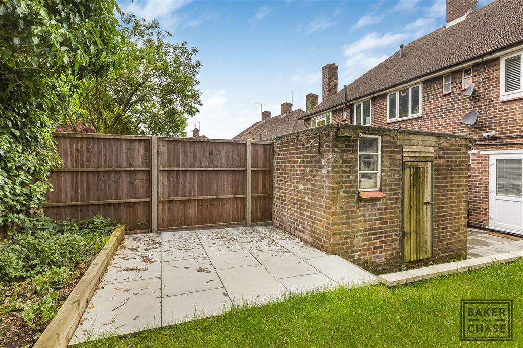 Rear garden