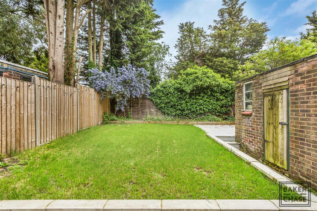 Rear garden