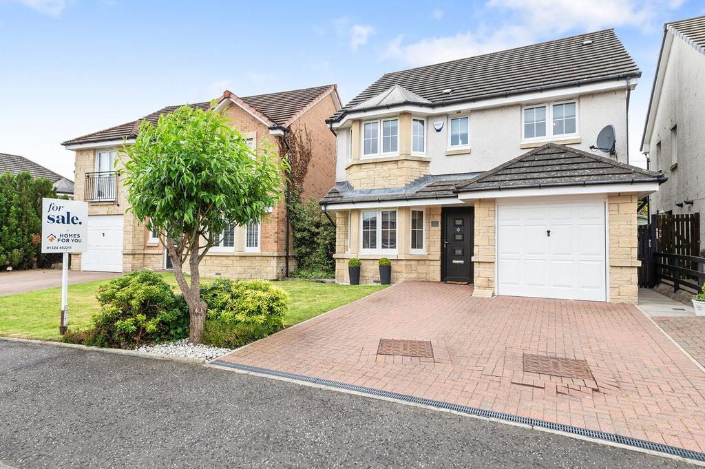 Crozier Crescent, Larbert, FK5 4 bed detached house for sale £314,500
