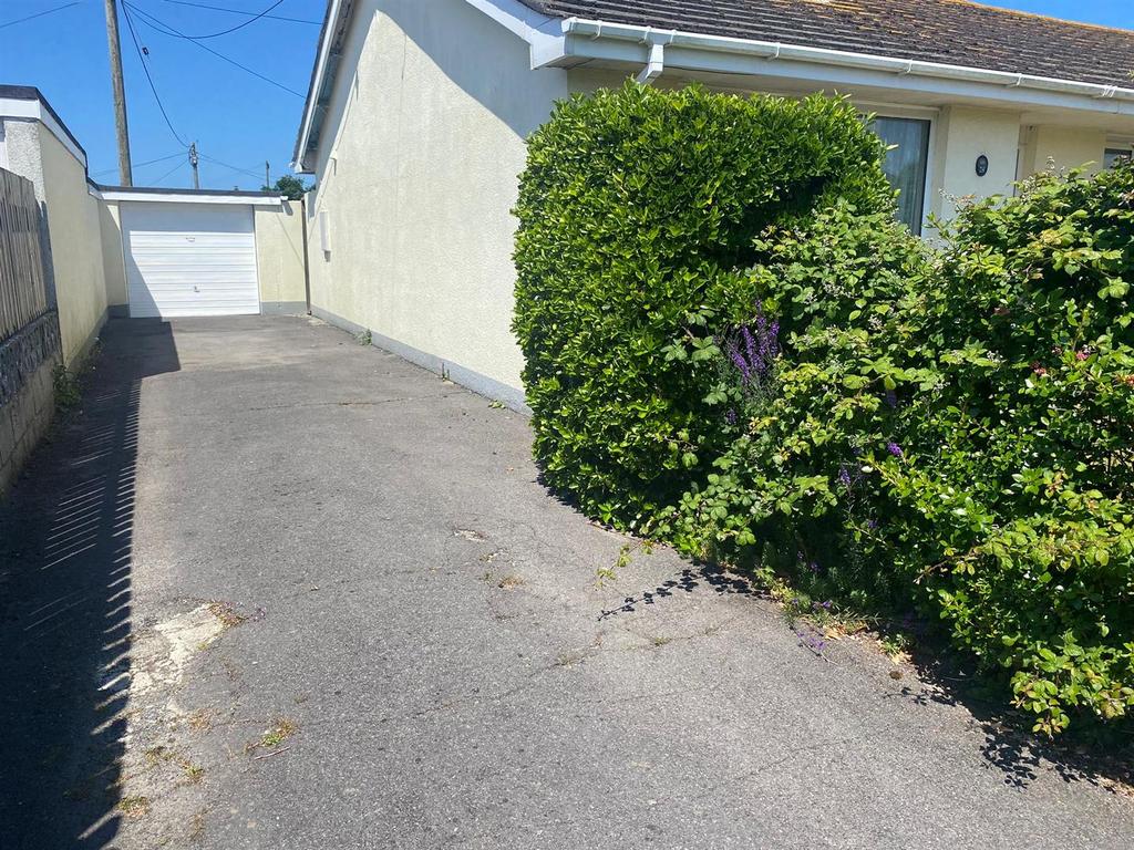 Driveway to garage