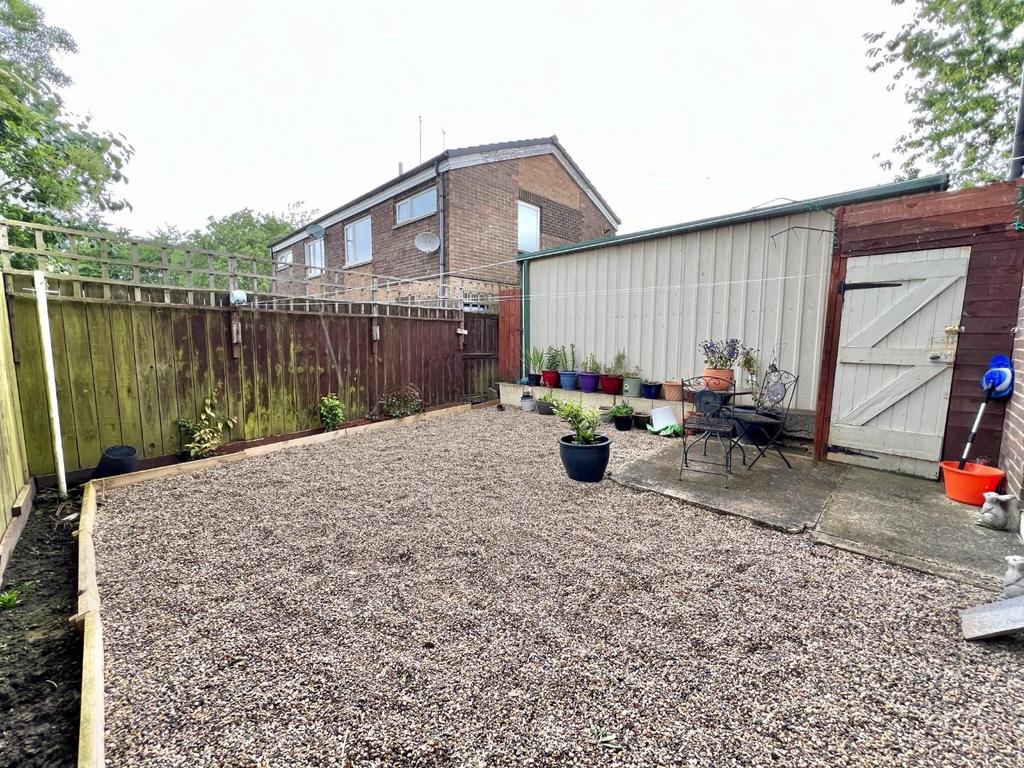 Rear garden