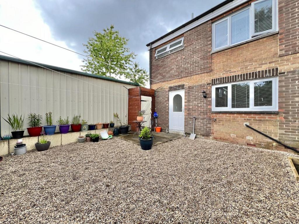 Rear garden