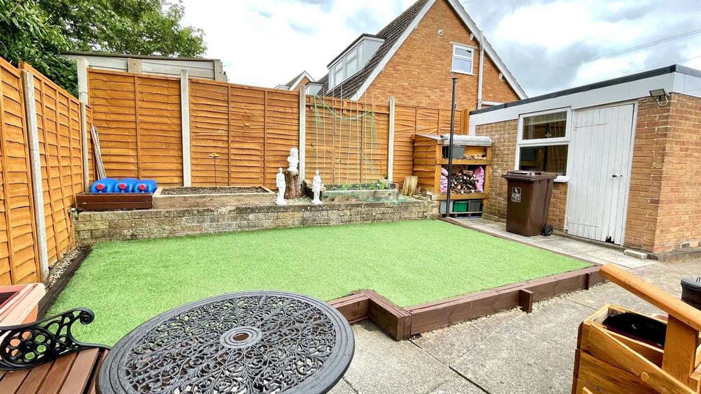 Top garden area