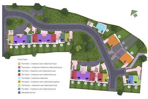 4 bedroom semi-detached house for sale, Plot 16, The Oaklands,, Bayston Hill, Shrewsbury