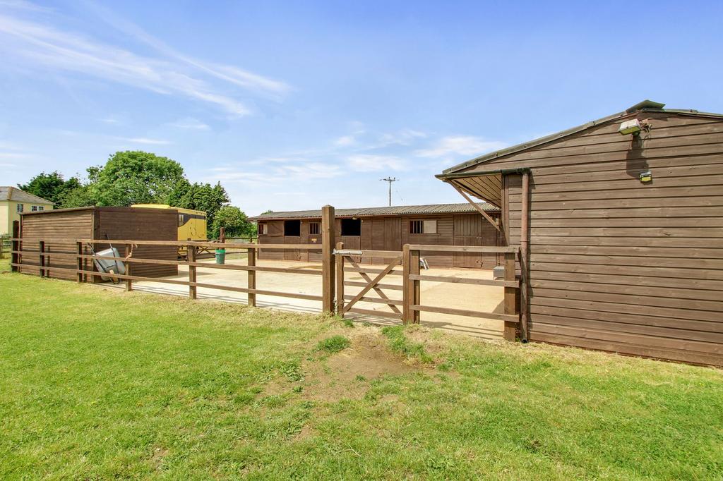 Timber Built Stable Yard