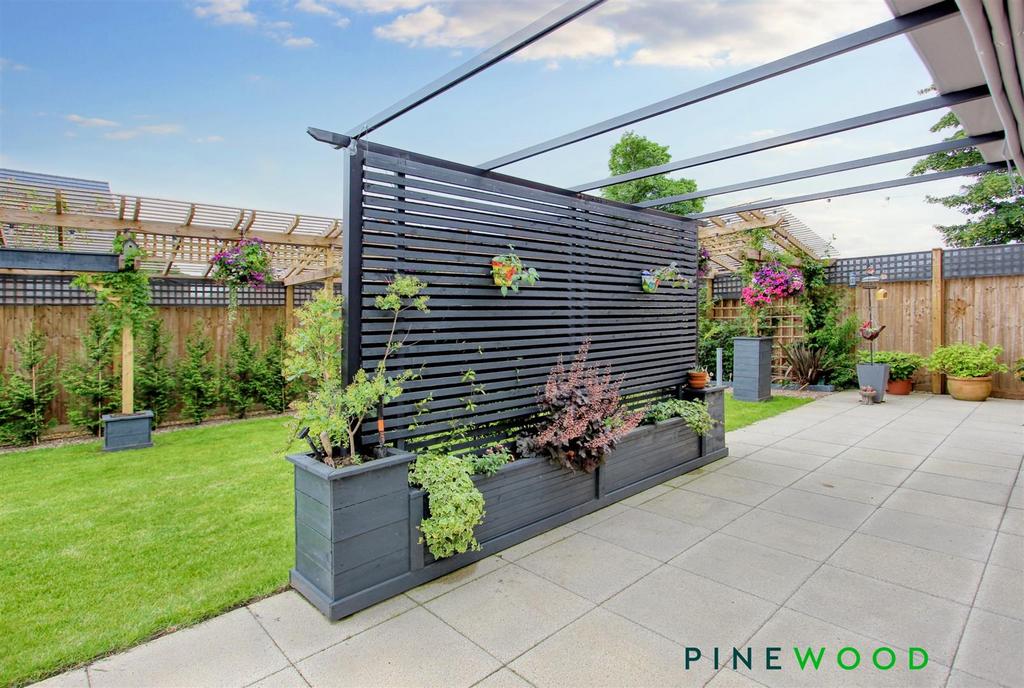Rear garden