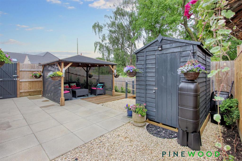 Rear garden