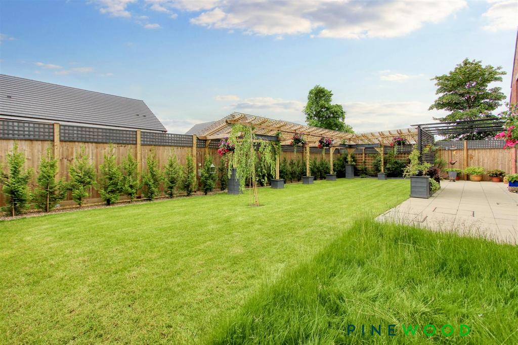 Rear garden