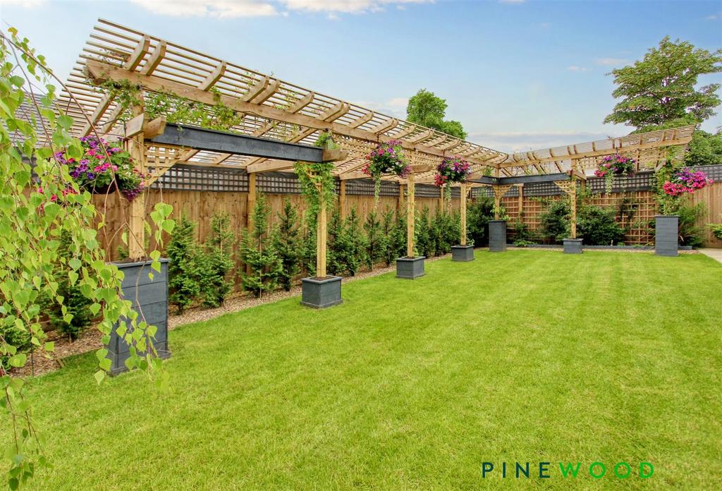Rear garden