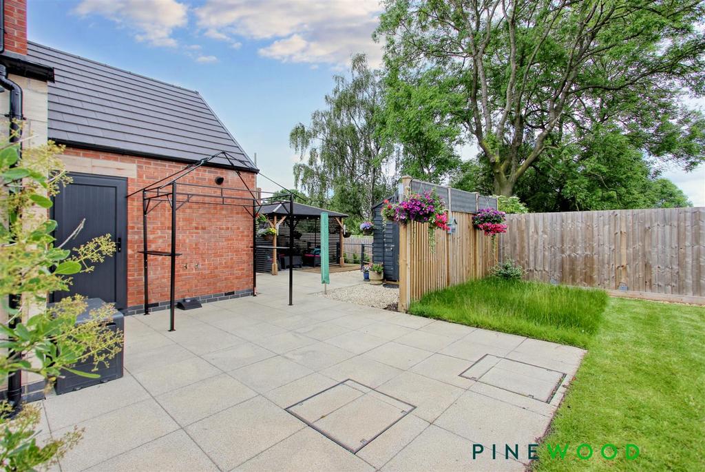 Rear garden