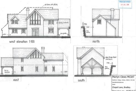4 bedroom property with land for sale, Jasmine House, Smithy Lane, Bradley, Staffordshire, ST18 9DZ