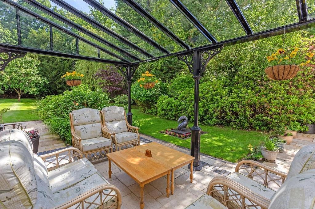 Coverd Seating Area