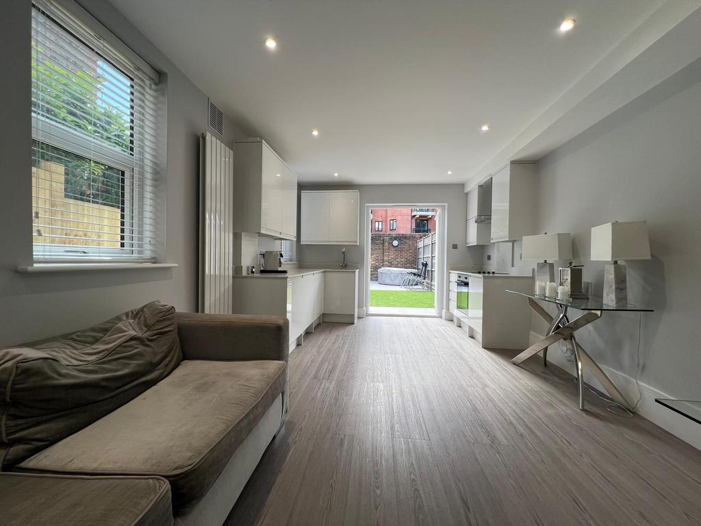 Open plan kitchen