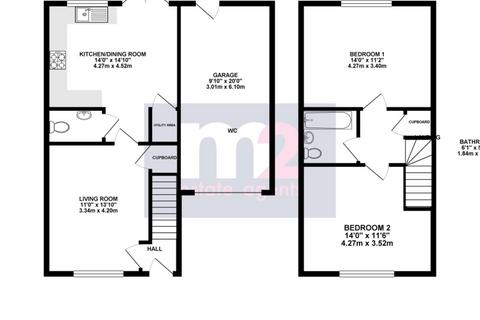 2 bedroom semi-detached house for sale, Loftus Walk, Newport NP19