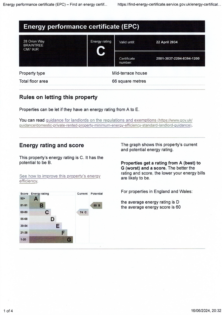 Energy Performance Certificate